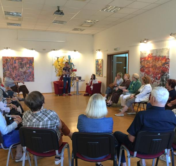 Tapybos ir poezijos tandemas