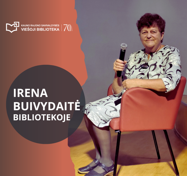 Rašytoja Irena Buivydaitė – atvirai apie skaitymą, vertimą ir įkvėpimą