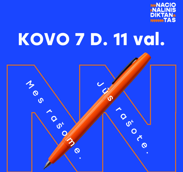 Nacionalinis diktantas 2025