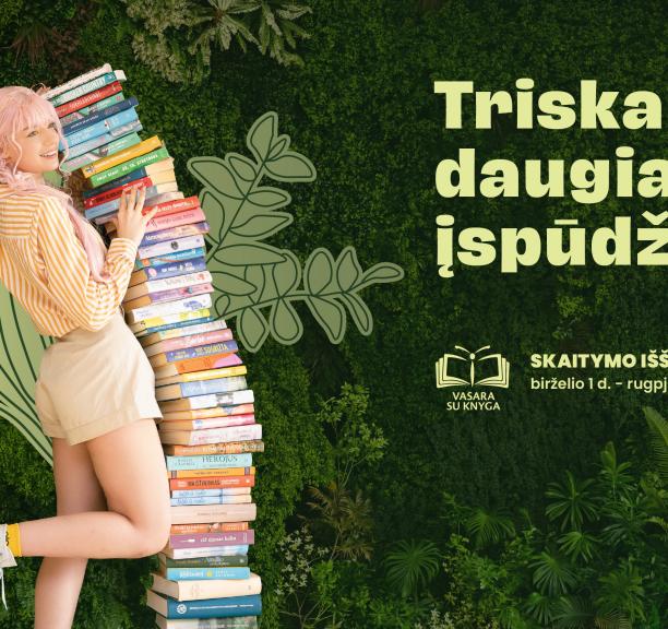 Neįprastas vasaros reiškinys Lietuvoje – tūkstančiai žmonių vieni kitiems rekomenduoja knygas