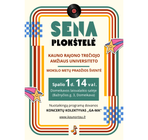 Mielieji TAU studentai, laikas švęsti!