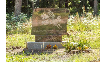 Partizanui Alfonsui Arlauskui Žiemkelio miške