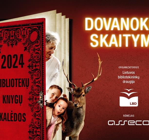 Bibliotekų knygų Kalėdos 2024