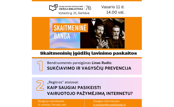 Skaitmeninių įgūdžių lavinimo paskaitos