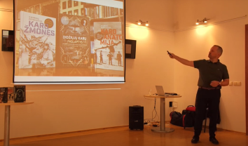 Susitikimas su rašytoju, istoriku Giedriumi Petkevičiumi