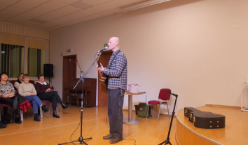 Susitikimas su rašytoju, aktoriumi Juozu Gaižausku