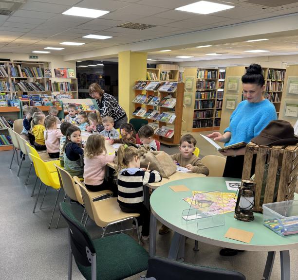 Knygnešio dienai minėti – edukacija bibliotekos Vaikų centre