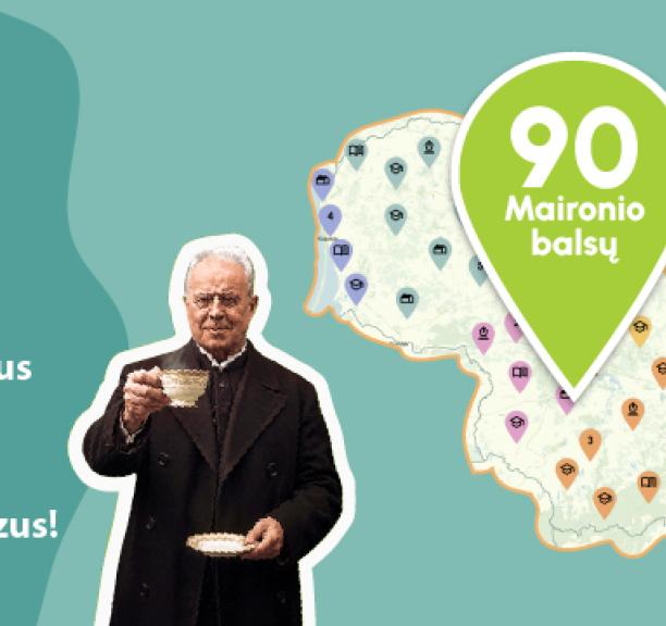 Startuoja projektas „90 Maironio balsų“