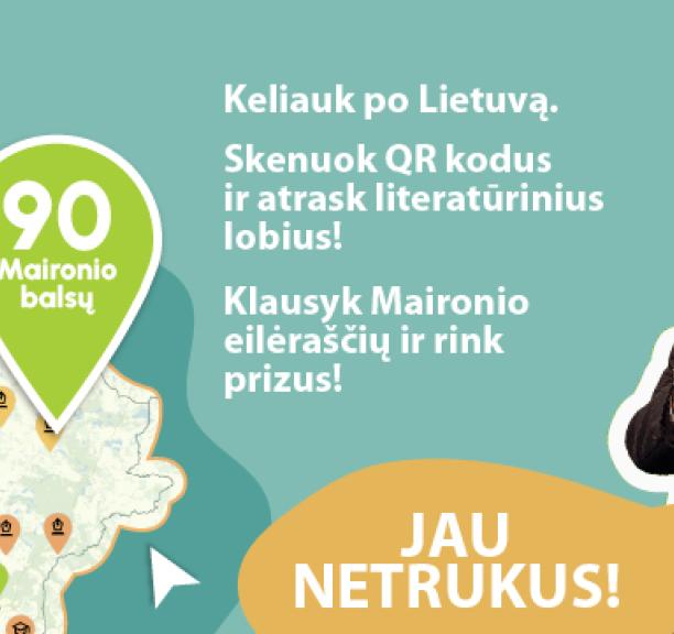 Jau netrukus startuoja projektas „90 Maironio balsų“