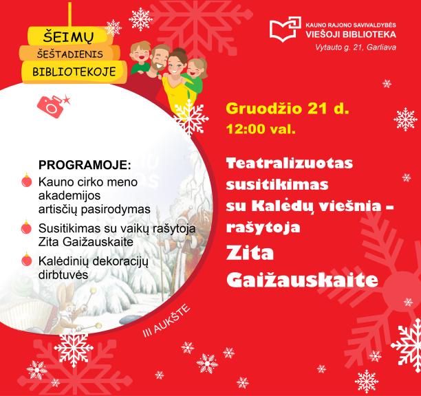 Šeimų šeštadienis bibliotekoje