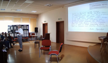 Dailyraščio konkurso baigiamasis renginys