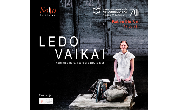 „Solo teatro“ spektaklis „Ledo vaikai“