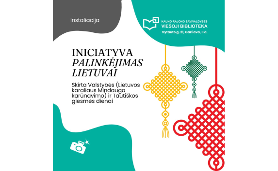 Instaliacija-iniciatyva „Palinkėjimas Lietuvai“