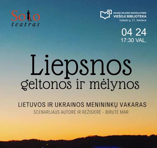 Liepsnos geltonos ir mėlynos