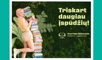 Startuoja skaitymo iššūkis „Vasara su knyga“: organizatoriai tikisi dar vieno rekordo