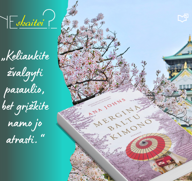 Ana Johns „Mergina baltu kimono“