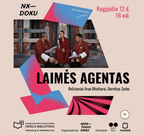 Dokumentinio filmo „Laimės agentas“ peržiūra