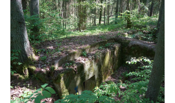 Pirmojo pasaulinio karo Palemono–Narėpų gynybinių įtvirtinimų linijos šiaurinės dalies slėptuvių pirmo komplekso pirma pasyvioji slėptuvė