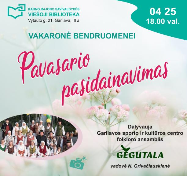 Pavasario pasidainavimas