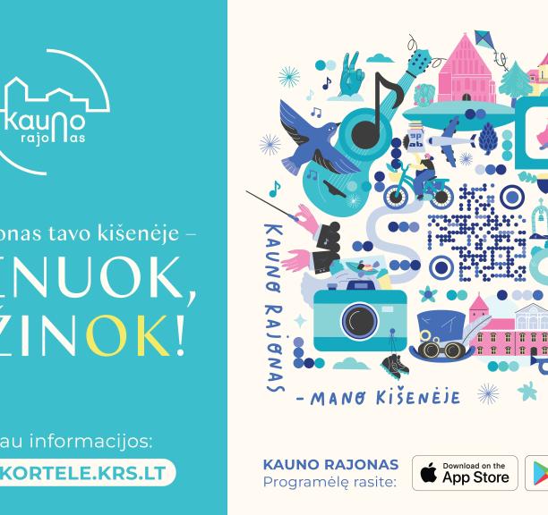 Nauja programėlė „Kauno rajonas“ jau čia!