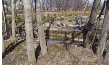 Pirmojo pasaulinio karo gynybinių įtvirtinimų linijos prie Kauno tvirtovės Domeikavoje šešta slėptuvė