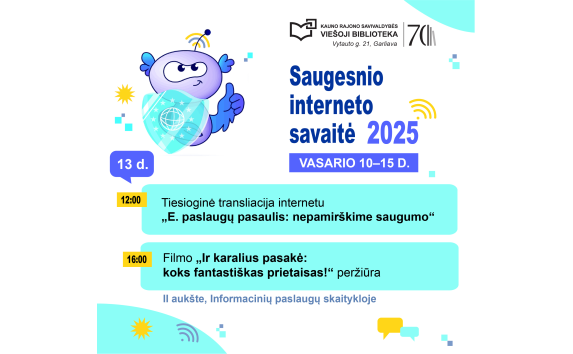 Saugesnio interneto savaitė 2025