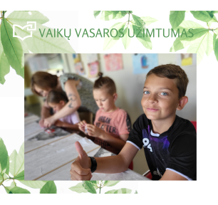 Vaikų vasara bibliotekoje