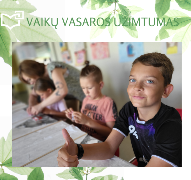 Vaikų vasara bibliotekoje