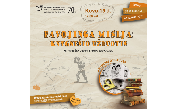 Pavojinga misija: knygnešio užduotis