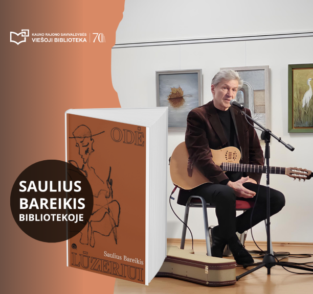 Pažintis su Sauliumi Bareikiu bibliotekoje