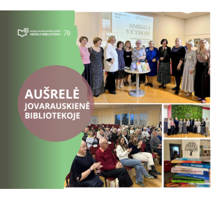 Aušrelės Jovarauskienės knygos „Smilga vėtroje“ pristatymas