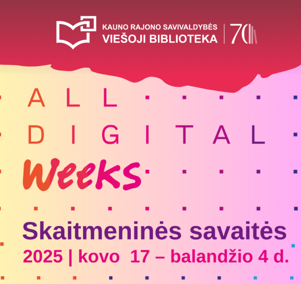 Skaitmeninės savaitės 2025 jau prasidėjo!