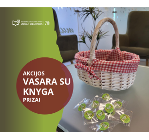  „Vasara su knyga“ skaitymo iššūkio mažieji prizai 