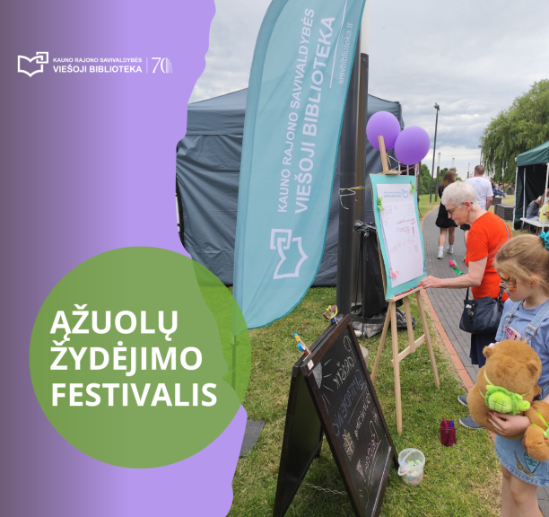 Biblioteka Garliavos Ąžuolų žydėjimo festivalyje 