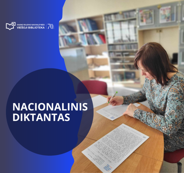 Nacionalinis diktantas bibliotekoje 