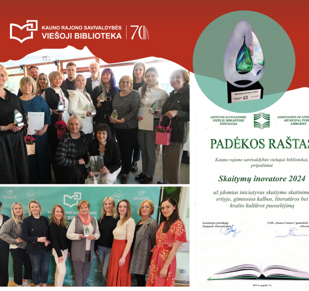 Skaitymų inovatorė 2024