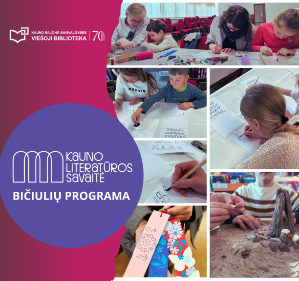 Šeimų šeštadienis su „Kauno literatūros savaite 2025“