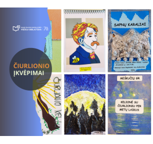 Mažieji menininkai, įkvėpti M. K. Čiurlionio