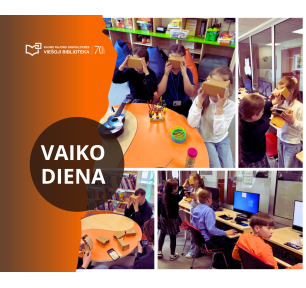 Vaiko diena bibliotekoje: teisės, technologijos ir šypsenos