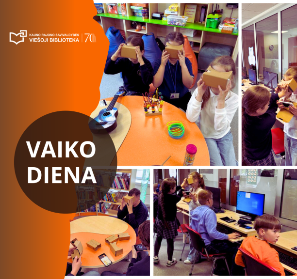 Vaiko diena bibliotekoje: teisės, technologijos ir šypsenos