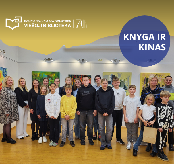 Kai knyga virsta kinu: kūrybinio konkurso finalas