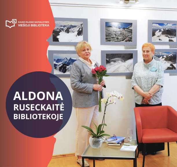 Tarp žarijų ir debesų: vakaras su rašytoja Aldona Ruseckaite