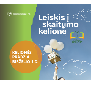 Dešimtmetį minintis skaitymo iššūkis „Vasara su knyga“ kviečia į skaitymo kelionę