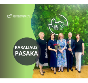 „Karaliaus pasaka“ bibliotekoje