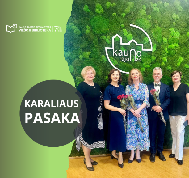 „Karaliaus pasaka“ bibliotekoje