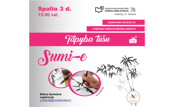 Sumi-e tapyba tušu