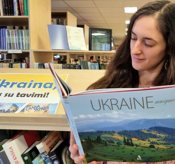 Ukrainos palaikymo akcija