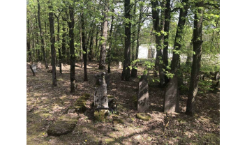 Zapyškio žydų senosios kapinės Dievogalos km.