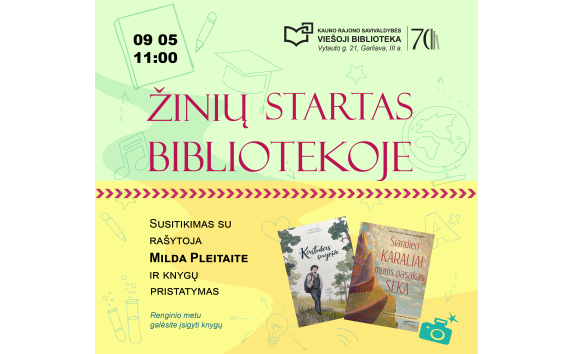 Žinių startas bibliotekoje